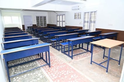 class room of Aaliyah College of Nursing Mangalore, Karnataka