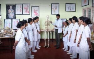 Banaswadi College of Nursing Bangalore campus, a leading institute for nursing education.
