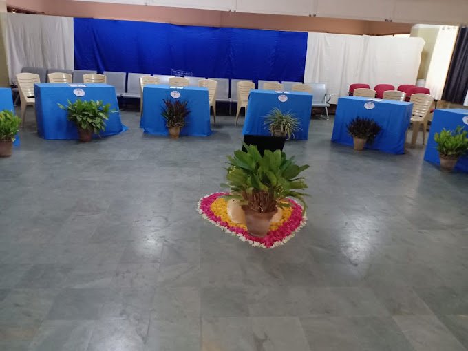A room at Gopala Gowda Shanthaveri Memorial College of Nursing, Mysore.