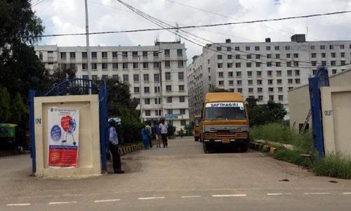 Shree Sapthagiri College of Nursing Kunigal, a leading nursing education institution in Karnataka, India.