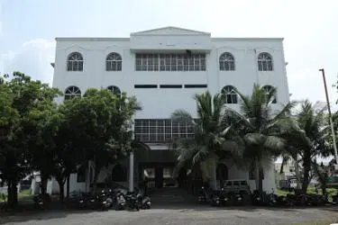 Modern building of Ayesha School of Nursing Gulbarga, a premier nursing education institution in India.