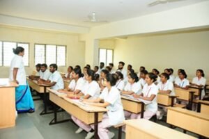 The Oxford College of Nursing Bangalore, a prestigious nursing school in Bangalore, India.