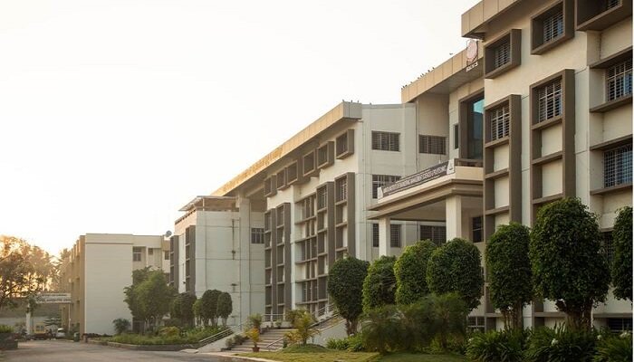 Modern campus building of Amruta Institute of Engineering & Management Sciences Bangalore.